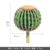 Cacto Cacto Em Vaso Plantas Verdes Falsas Tropicais Paisagismo de Deserto Plantas Verdes Falsas Enfeites Decorativos de Cacto