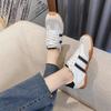 Zapatillas de entrenamiento retro alemanas para mujer 2024 nuevas Joker feas lindas casuales zapatillas planas casuales talla grande zapatos de mujer 41-43
