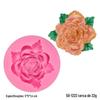 Molde de silicone para açúcar Rose Flip Folha de bordo Peônia Cravo Decoração de bolo Seco Pace Making Utensílios de panificação