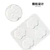 Almohadillas Adhesivas de Encaje para Talón de Zapatos Planos, Anti-Rozaduras con Partículas de Masaje, Prevención de Callos, Almohadillas Antideslizantes
