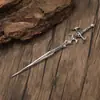 Comércio Exterior Mais Vendido Viking Retrô Caveira de Corvo Espada Palito de Cabelo Grampo Moda Estilo Norueguês Acessórios de Festa Atacado