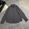 Camisa de manga larga estilo cityboy japonés para hombre, primavera, chaqueta retro americana de trabajo, estilo Hong Kong, top casual de moda