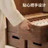 Caja de almacenamiento de calcetines de madera maciza, organizador de ropa interior para uso doméstico, adecuada para guardar ropa íntima, se puede apilar dentro de armarios y cabe en espacios estrechos, perfecta para toda la familia
