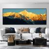 Pintura decorativa para sala de estar com atmosfera Jinshan pintura de pendurar de alta qualidade mural para parede de fundo de sofá de escritório pintura de paisagem