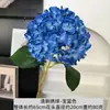 Nuevas flores artificiales azules decoración de boda al aire libre arreglo floral guía de camino adornos para mesa de café en casa flores artificiales al por mayor