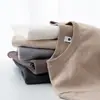 Suéter Pulôver Masculino Outono/Inverno 2025 Não Amassa Gola Redonda Camisa Base Slim Fit Estilo Simples Japonês Tricô