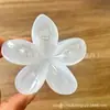 Presilha de Cabelo Gradiente Pérola Plumeria Transfronteiriça Europeia e Americana Presilha de Flor Presilha Lateral Presilha para Meio Preso Parte de Trás da Cabeça Presilha de Tubarão