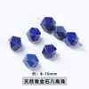 Jingde Jewelry Ágata Vermelha Koi Natural Octagonal Contas Soltas Cristal Fantasma Vermelho Acessórios para Pulseira DIY Multi-Pedras Atacado