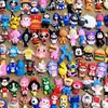 Europa e Estados Unidos comércio exterior nova mente equipe secreta boneco de desenho animado pingente de chaveiro personalidade animação pequeno presente atacado