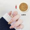 Polvo de espejo mágico chapado en oro, joyería para decoración de uñas, venta al por mayor, explosión roja neta, espejo súper flash, luz de luna, polvo de aurora blanca, accesorios para decoración de uñas