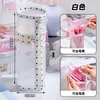 Estuche de Malla Transparente de Gran Capacidad de Color Sólido Simple de Alto Valor Estilo Japonés Portabolígrafos para Examen de Estudiante de Secundaria