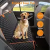 Jaula Portamascotas para Coche de Venta Caliente Transfronteriza, Alfombrilla para Asiento Trasero de Perro, Suministros para Mascotas en Coche para Gatos y Perros, Alfombrilla para Asiento de Coche para Mascotas