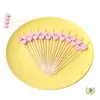 Pinchos de Fruta Desechables con Forma de Corazón, Flor de Ciruelo y Estrella de Cinco Puntas 100 Piezas/Paquete Fabricante Tenedores de Fruta Creativos Palillos de Bambú Amazon