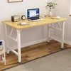Mesa Plegable Sencilla, Mesa para Computadora, Escritorio para Estudiantes, Mesa de Escritura, Mesa de Comedor Doméstica para Apartamentos Pequeños, Mesa de Entrenamiento Económica