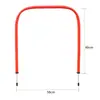 Arco de Futebol Móvel, Marcador de Obstáculo Pequeno para Treinamento de Gols, Arco para Treinamento de Habilidades de Chute e Passe
