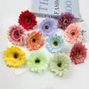 Flor Artificial Margarita Africana Cabeza DIY Pasador Flor Material Kit Salón de Bodas Arreglo de Pared de Flores Decoración Floral para Fotografía