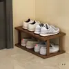 Sapateira Simples, Porta de Entrada Pequena Estreita, Mini Armário Baixo para Sapatos Doméstico, Prateleira de Armazenamento Multicamadas, Artefato de Armazenamento de Sapatos para Dormitório