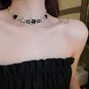 Collar Y2K Estilo Sexy Diamante Estrella de Cinco Puntas Corazón para Mujer Cadena Clavícula Retro Americana 2023 Nuevo Nicho