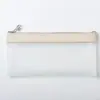 Estuche Transparente para Niñas, Estilo Coreano, Moderno, Sencillo, Gran Capacidad, Adecuado para Estudiantes de Secundaria y Preparatoria, Elegante Bolsa para Papelería, Caja de Papelería 1