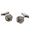 Gemelos Europeos y Americanos de Cobre con Nuevo Giro, Accesorios de Camisa Estilo Francés, Pines de Puño para Traje de Hombre y Mujer, Regalos de Negocio, En Stock
