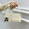 Bolsa para tarjeta con cordón de cuatro esquinas 15 funda para teléfono móvil para ip16promax tendencia 14 pulsera 12 funda blanda 11 a prueba de caídas 7/8