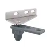 Cerrador de Puerta de Refrigerador de Plástico Económico con Rebote, Bisagra de Puerta de Refrigerador, Gancho de Puerta de Refrigerador, Bisagra de Puerta
