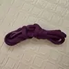 Cadarços Esportivos Casuais Ovais de Poliéster Coloridos Adaptáveis com Design Semicircular de 6mm para Tênis Fly-Knit Aj Sneakers
