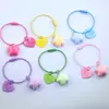 Pingente Anel de Arame de Metal Colorido Criativo em Forma de Estrela de Cinco Pontas Acessório de Charme para Boneca de Contas DIY Bolsa