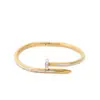 Pulsera Transfronteriza Europea y Americana Nuevo Estilo Ins Acero de Titanio Decorada a Mano con Diamante Circonita No se Desvanece para Mujer Lujo Accesible Pulsera Versátil