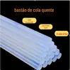Bastão de cola quente transparente de 7mm/11mm para pistola de cola quente