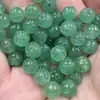 Aventurina Loto Cuentas Jade Cuentas Sueltas Verde Hierba Pulsera Collar Accesorios de Joyería Cuentas Hechas a Mano Loto Al por Mayor