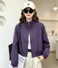 Chaqueta corta versátil con cuello alto para mujer, nuevo estilo otoño 2026, holgada y a la moda, rejuvenecedora, estilo coreano, top de manga larga moderno