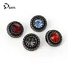 26 Modelos Nuevos de Botones Metálicos Exquisitos y Compactos con Diamantes, Botones Decorativos Redondos Pequeños de 10 mm Cosidos a Mano, Stock Listo Transfronterizo