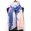 Cachecol Quente de Inverno Feminino Algodão Cachecol Balinês Outono e Inverno Versátil Moda Cachecol de Seda Cachecol Longo Cachecol de Proteção para o Pescoço