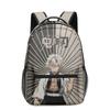 Mochila Escolar con Diseño de Anime, Mochila de Viaje, Lonchera, Estuche para Lápices, Set de Tres Piezas para Estudiantes de Primaria y Secundaria, con Estampado