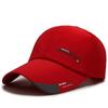 Venta Caliente Gorra de Seda Sombrero Moda Simple Estampada Gorra de Béisbol Alargada Protector Solar Viaje Montañismo Gorra Casual