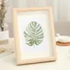 Marco de Fotos Moderno Simple Tridimensional Hueco Pinturas de Caligrafía Pantalla de Escritorio Rectangular Textura de Madera Soportes para Marcos de Fotos Personalización Personalizada