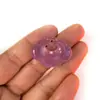 Pingente Nuvem de Gelo de Calcedônia Natural para Homens e Mulheres, Ornamento de Jade, Pingente Nuvem da Paz Estilo Casal de Ágata