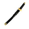 Danza de la espada cos noche izquierda texto cuchillo corto cosplay animación rendimiento accesorios equipo cuchillo de madera sin filo