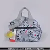 K1006 Bolso de Hombro Cruzado para Mujer Estilo Coreano Bolso de Tela de Nylon Impermeable