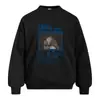 Sudadera con capucha holgada para hombre, marca de moda de alta calle, tendencia ins para primavera/otoño, con estampado de personaje, bolsillos laterales