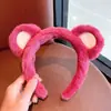 Diadema de Pingüino de Peluche Lindo para Otoño e Invierno, Cabeza de Pez, Celebridad de Internet Femenina, Cara de Dibujos Animados, Para Lavado de Cara, Maquillaje, Presionar el Cabello, Diadema Nueva, Pasador de Pelo, Diadema