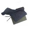 Sombrero chal de mezclilla con protección laboral, estilo de sombrero doble grande, una variedad de sombreros chal a prueba de polvo para trabajos al por mayor, sitio sucio