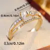 Anillo de lazo de diseño de nicho cruzado Venta caliente circonita incrustada temperamento exquisito y versátil estética fría sensación de alta calidad anillo para el dedo