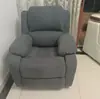 Cabina de Sofá Espacial de Primera Clase, Silla Reclinable Eléctrica Multifuncional de Cuero Transpirable para Computadora, Sofá para Belleza, Manicure, Pestañas