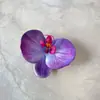 Flor artificial transfronteriza, cabeza de orquídea de algodón de silicona, algodón de silicona con tacto realista, flor artificial para boda y decoración del hogar