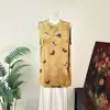 Zhi Li Nuevo modelo de verano 2026, elegante y lujoso ao dai de jacard estilo chino nuevo, cuello alto, cheongsam tradicional modernizado para mujer