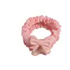 Lazo Lindo Cuerda para el Cabello Cuerda para la Cabeza Corazón de Niña Cuerda de Cabello Color Crema Estilo Ins Goma Pequeña Rosa Dulce Kawaii