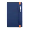 Cuaderno A5 al por mayor con banda elástica, portabolígrafos, procesamiento, bloc de notas de negocios personalizado de tapa dura, se puede imprimir con logotipo, simple