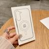Funda para Teléfono Móvil Samsung S26 con Succión Magnética, Funda Plegable de Acrílico Anti-Caídas S24Ultra para Carga Inalámbrica, Adecuada para S23 Funda Dura Transparente
